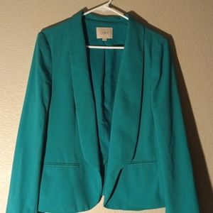 Green blazer